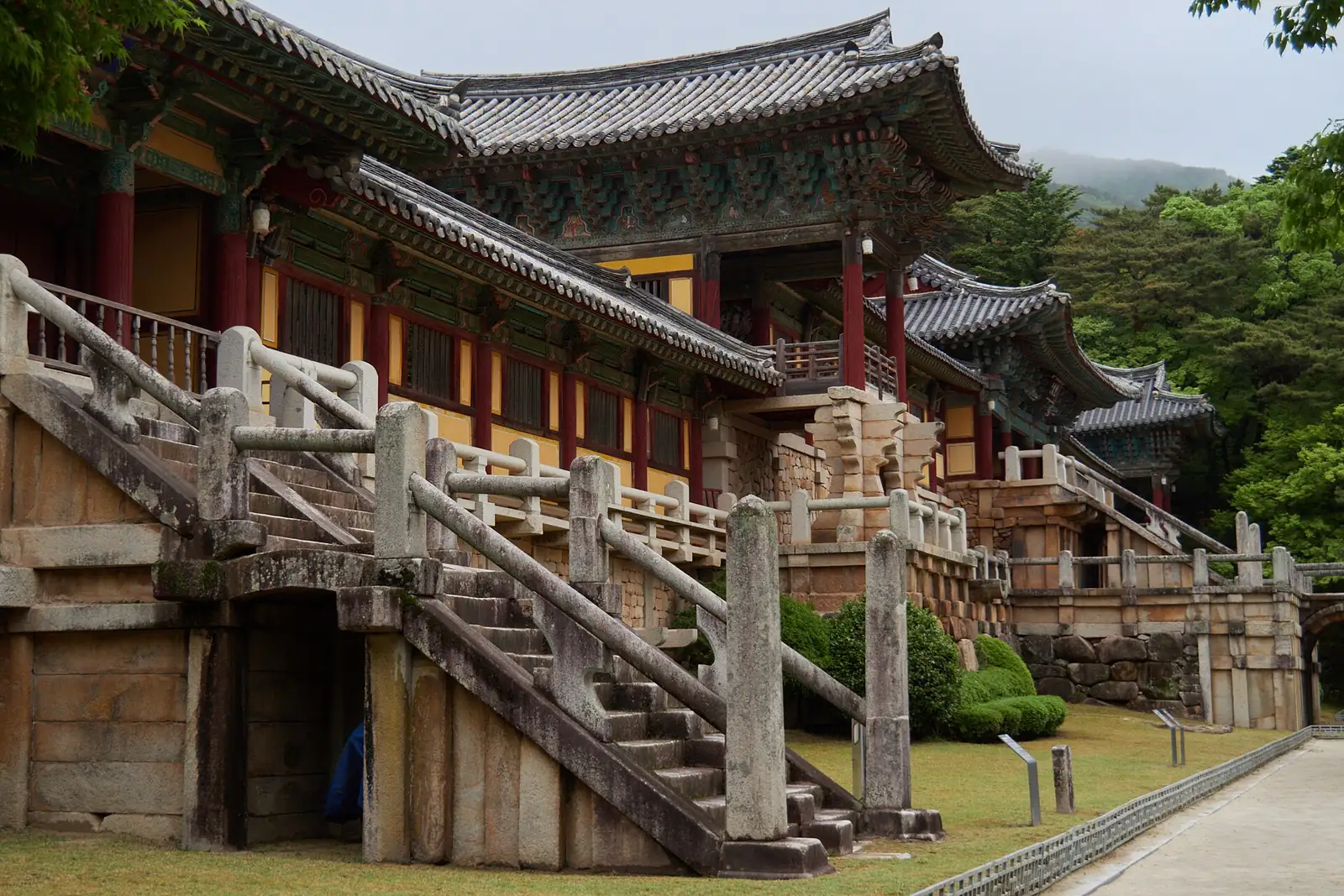 The Bulguksa temple complex in Gyeongju